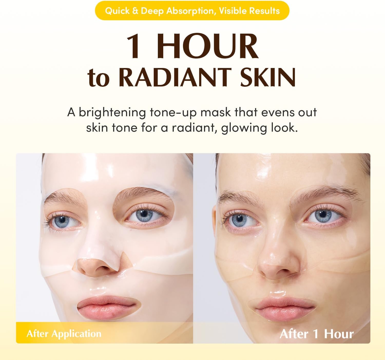 RADIANCE GLOW Face Mask