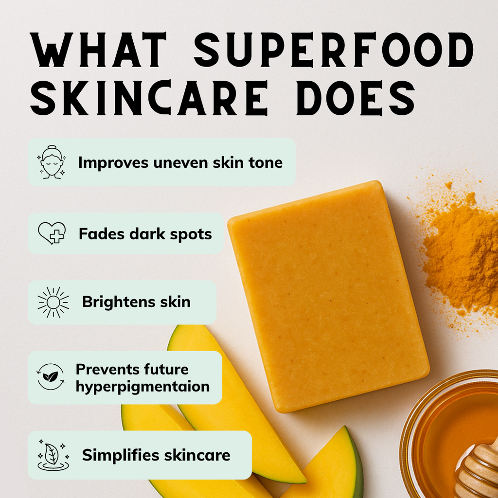 Die Superfood-Seife gegen Pigmentflecken 