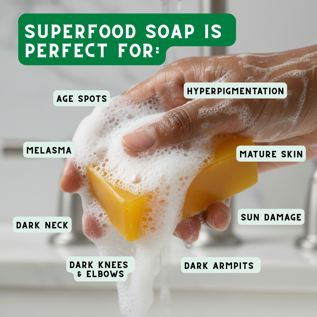 The Superfood Soap For DARK SPOTS